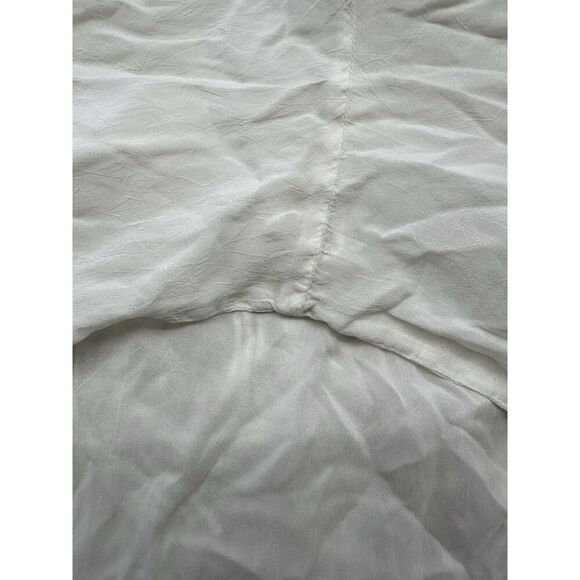 Johnny Was Ivory Tunic Top Blouse Rayon-No Size Tag-measures Like Large- - Picture 10 of 13